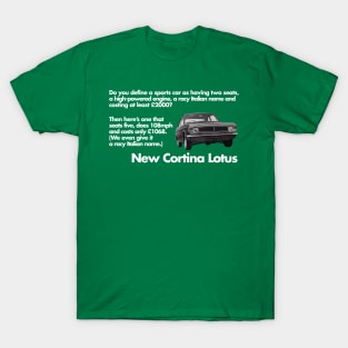 FORD CORTINA MKII - advert T-Shirt